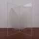 German Wing Object Sculpture in Acrylic Glass by Heinz Mack, 1980