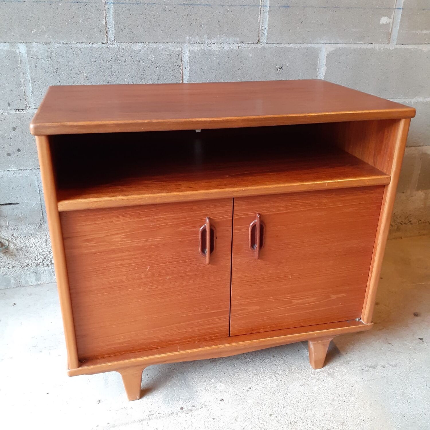 Scandinavian style teak chest of drawers 1970