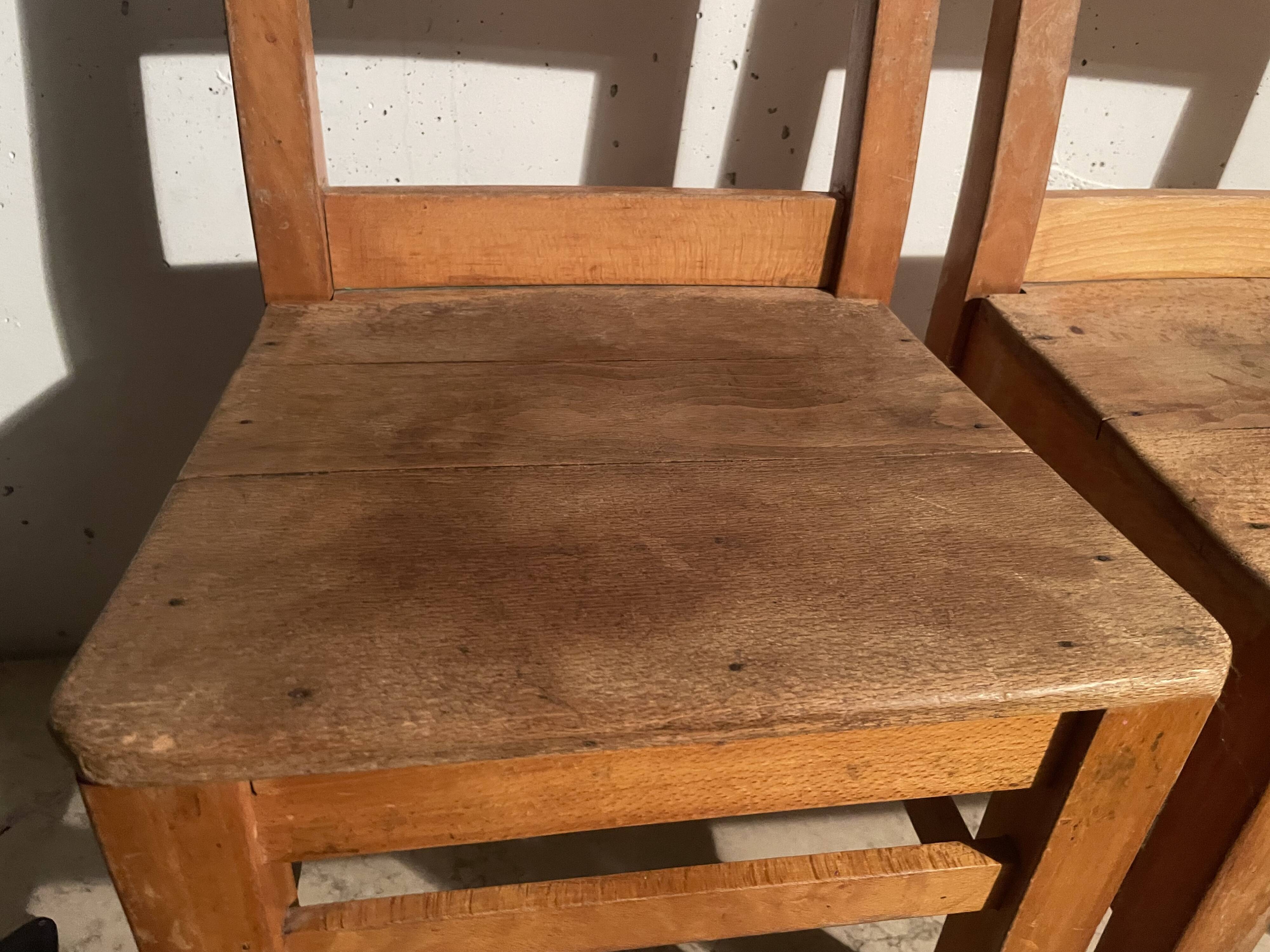 Pair of children's chairs from the 1950s
