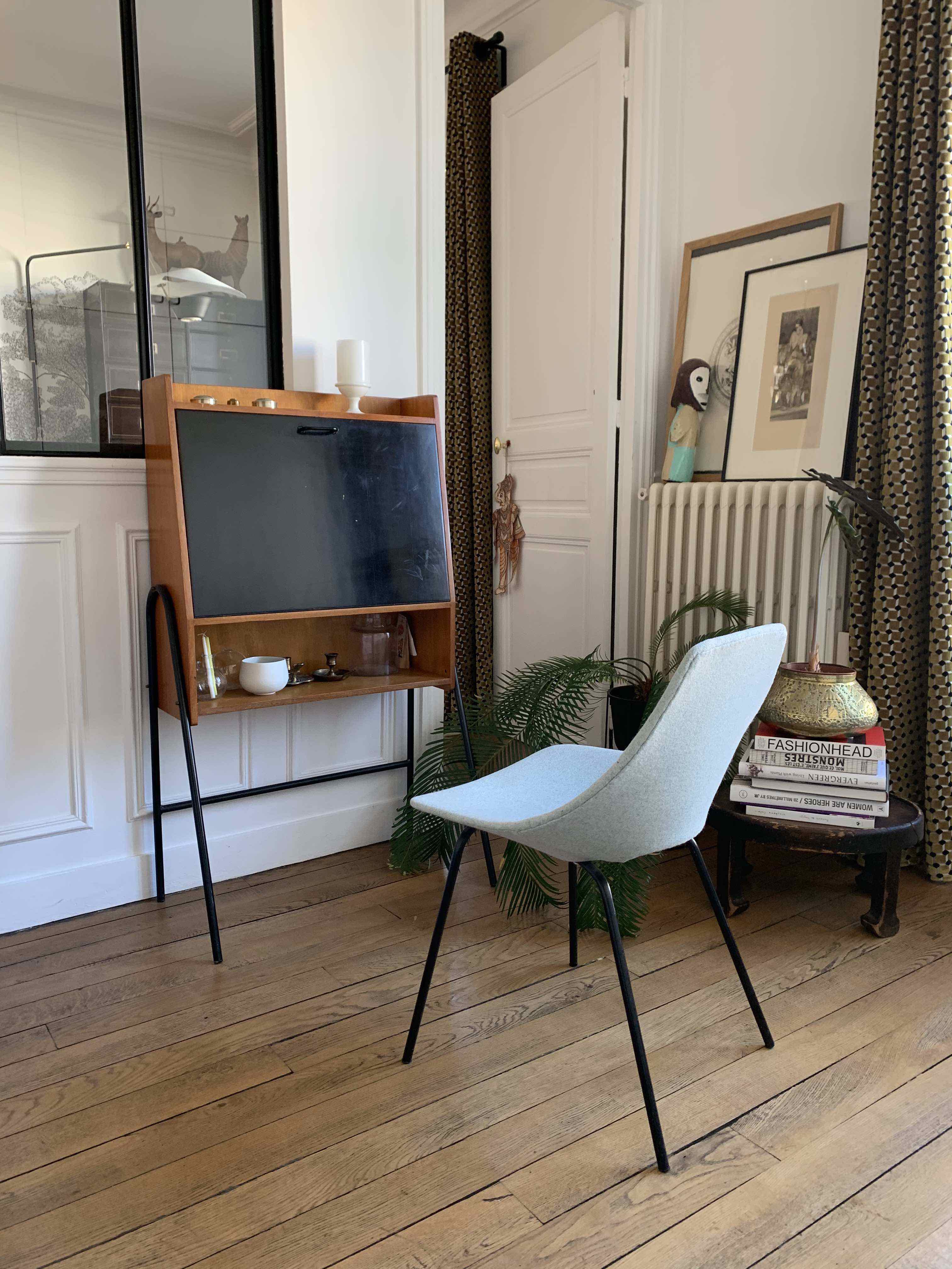 Vintage secretary France circa 1950