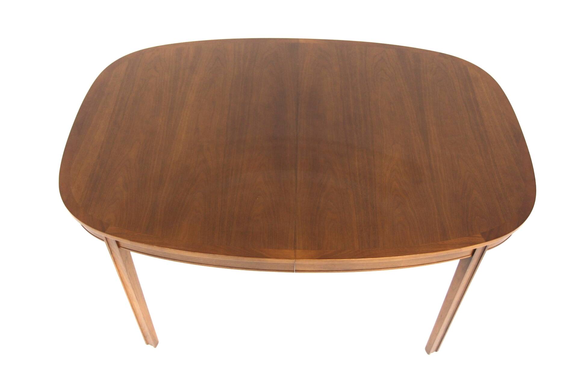 Scandinavian walnut dining table, Sweden, 1960s