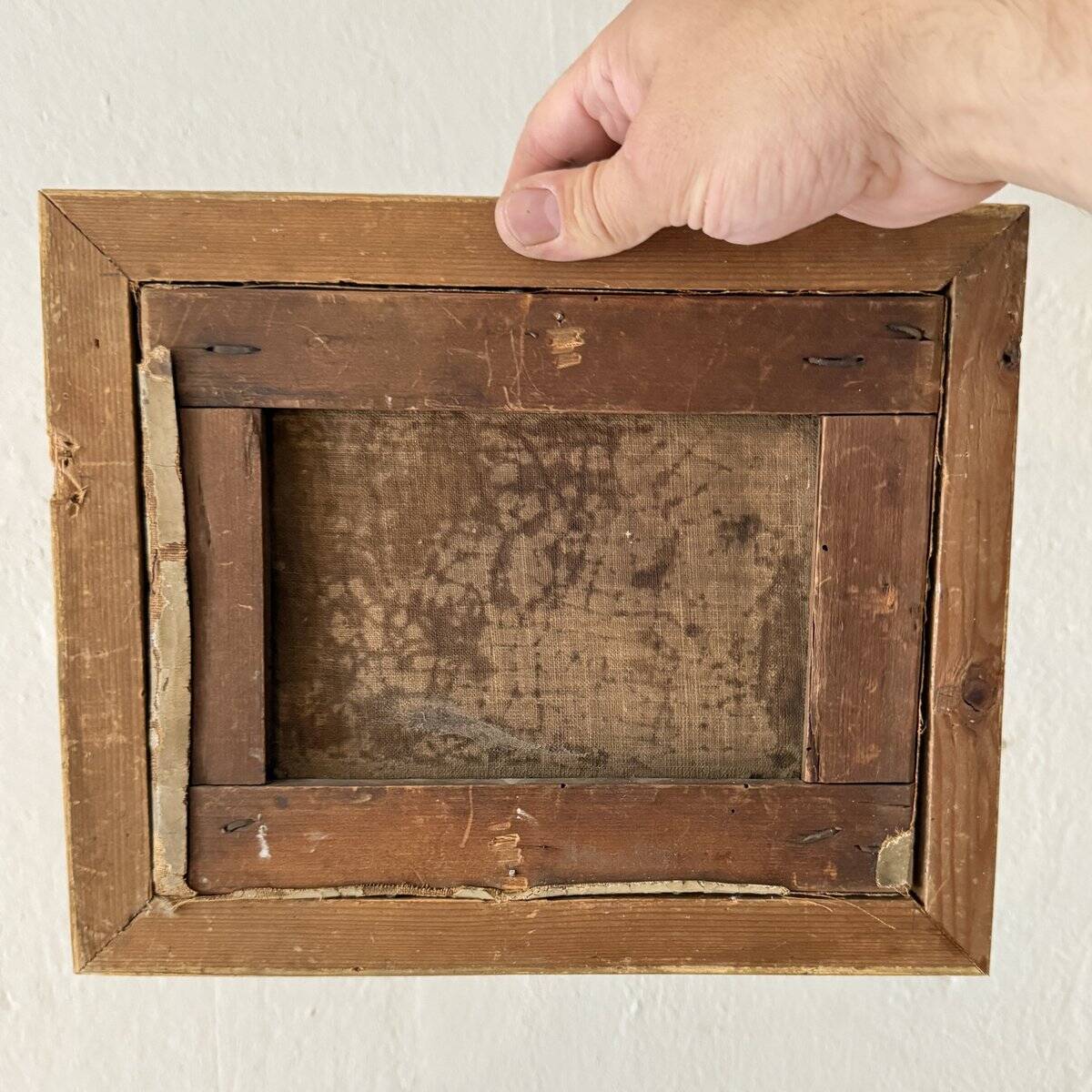 Hunting Scene with Two Dogs, 1820, Oil on Canvas