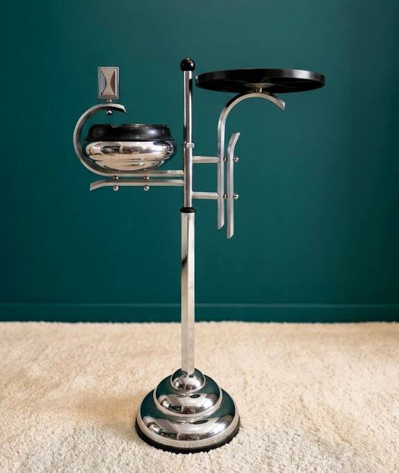 smoker's stand Art Deco by Demeyere