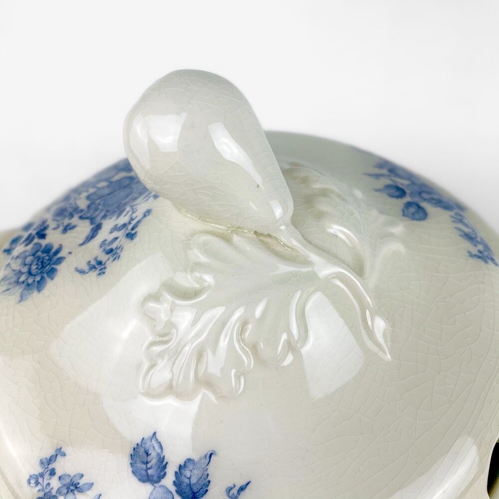 English soup in Crown Devon fine earthenware