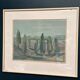 Original Swedish Oil on Paper – “Trees” by Gunnar Fohlin – Signed –