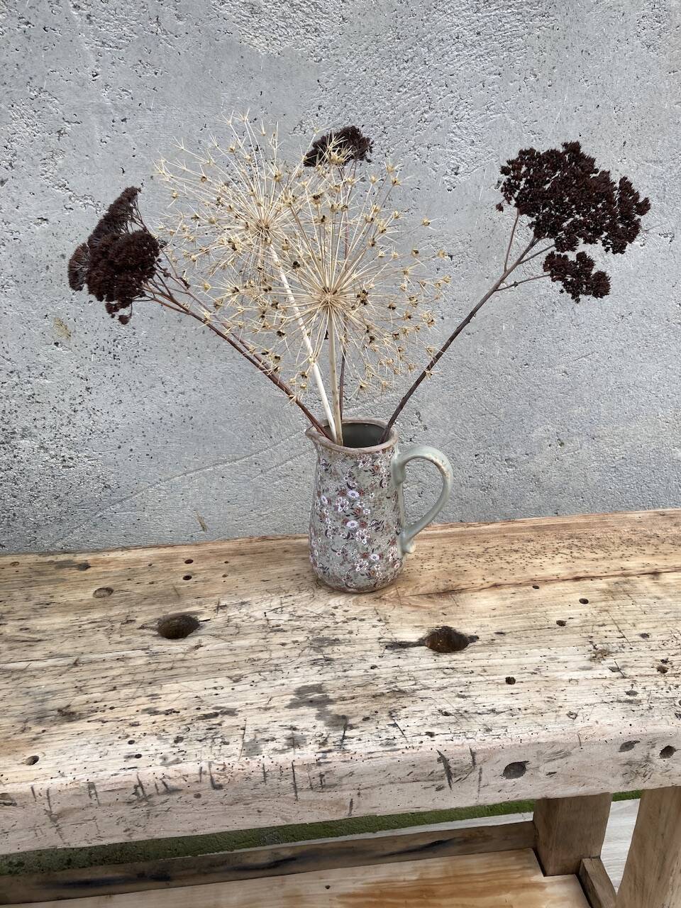 Old small carpenter's workbench