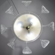 Art Deco Barovier e Toso Chandelier, Murano Glass, 1940s