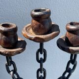 Brutalist candelabra