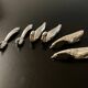 6 different animal knife holders, made of metal