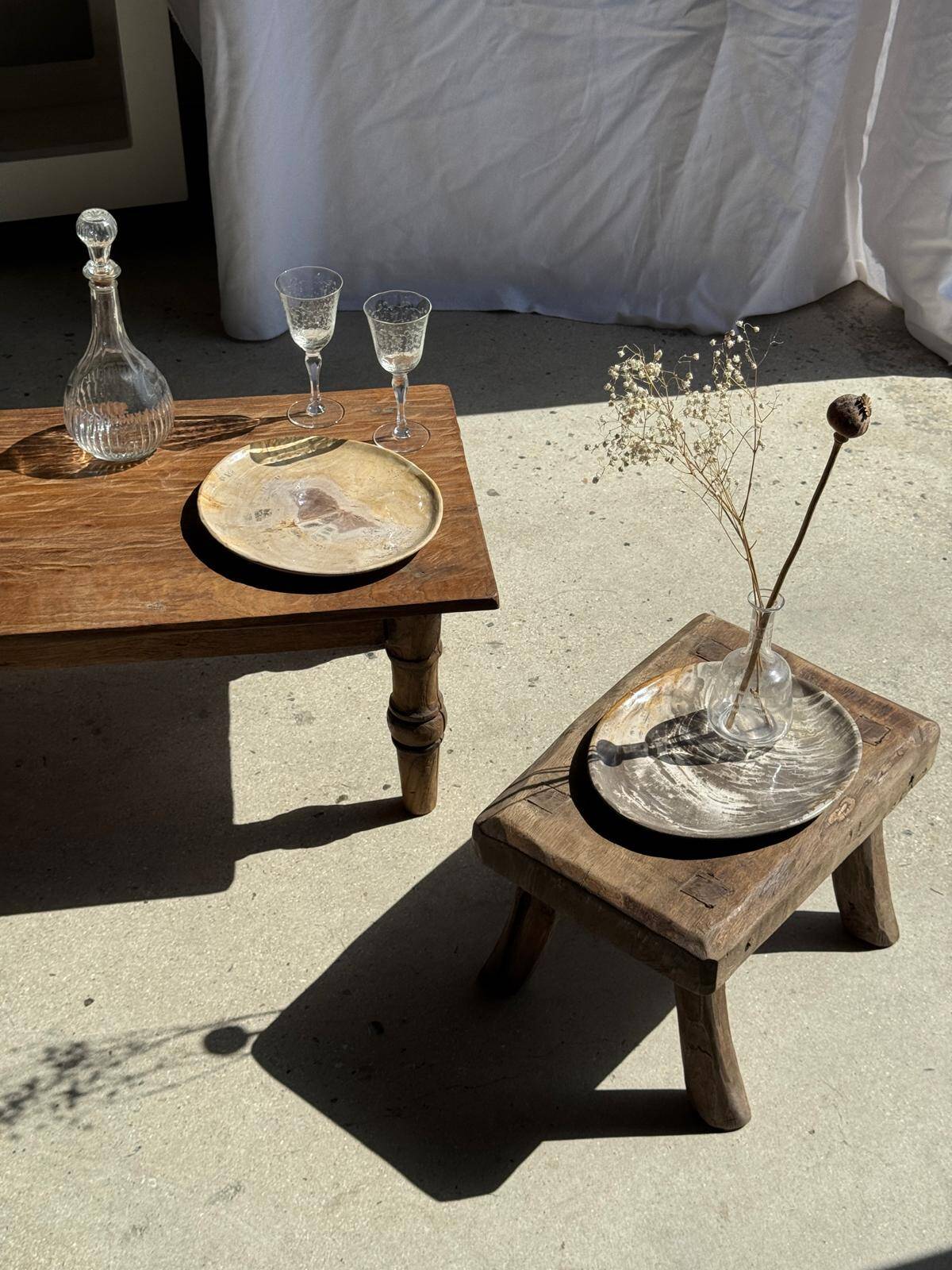 Petrified wood bowl or dish D27-23 -3322