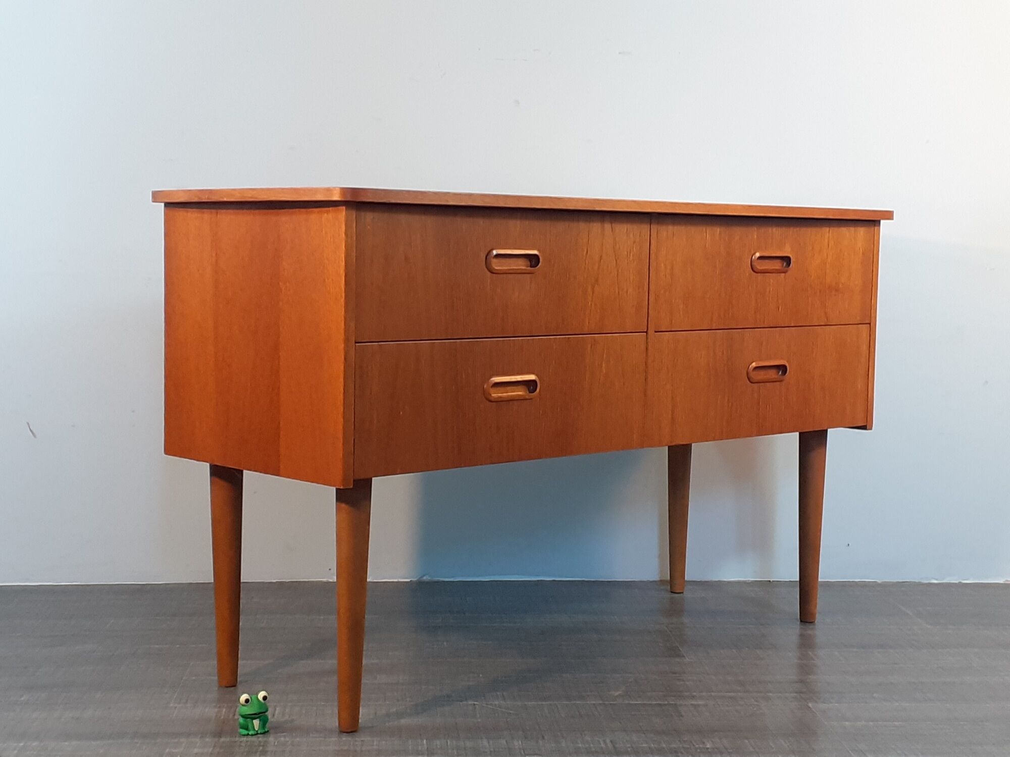 Coiffeuse Norvégienne en Teck convertible Commode, par Steen & Strøm's, Vintage Scandinave 1960s