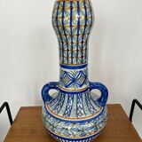 Ancient majolica earthenware vase
