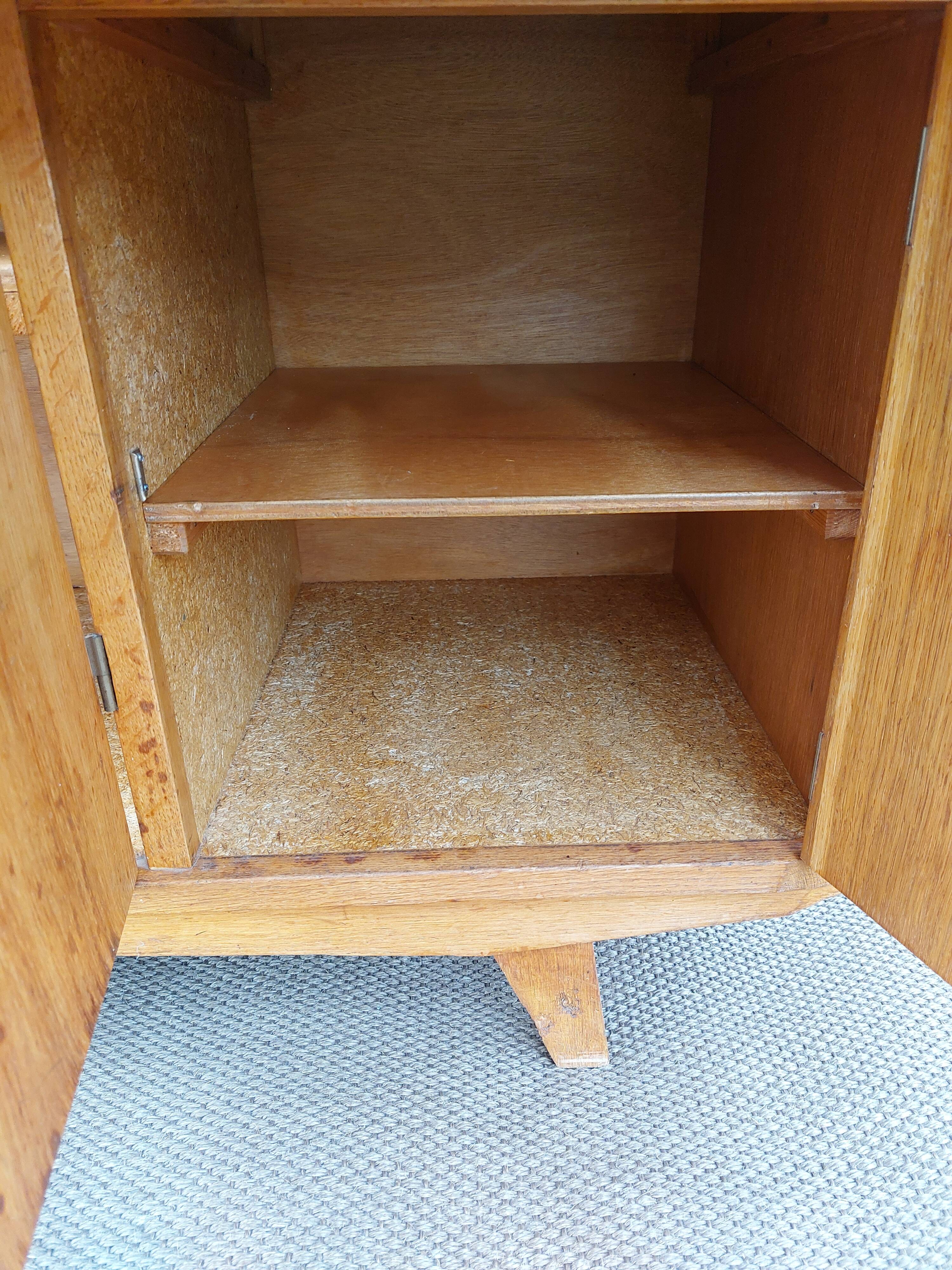 solid wood buffet, compass feet