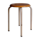 Workshop stool feet in metal tubes