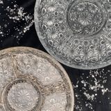 Round compartmentalized dishes