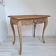 Occasional table, antique desk in solid oak in Louis XV style.
