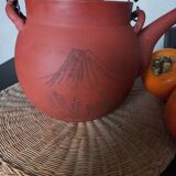 Terracotta teapot