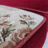 1970s, Danish "Spanish" sofa, original condition, furniture velour.