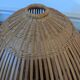 Rattan lampshade