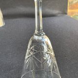 Liquor glasses (12) - art deco - cut and blown crystal