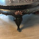 Table basse décor asiatique