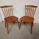 Set of 2 vintage bar chairs