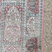 XXL vintage carpet in Kashmir silk Garden of Paradise