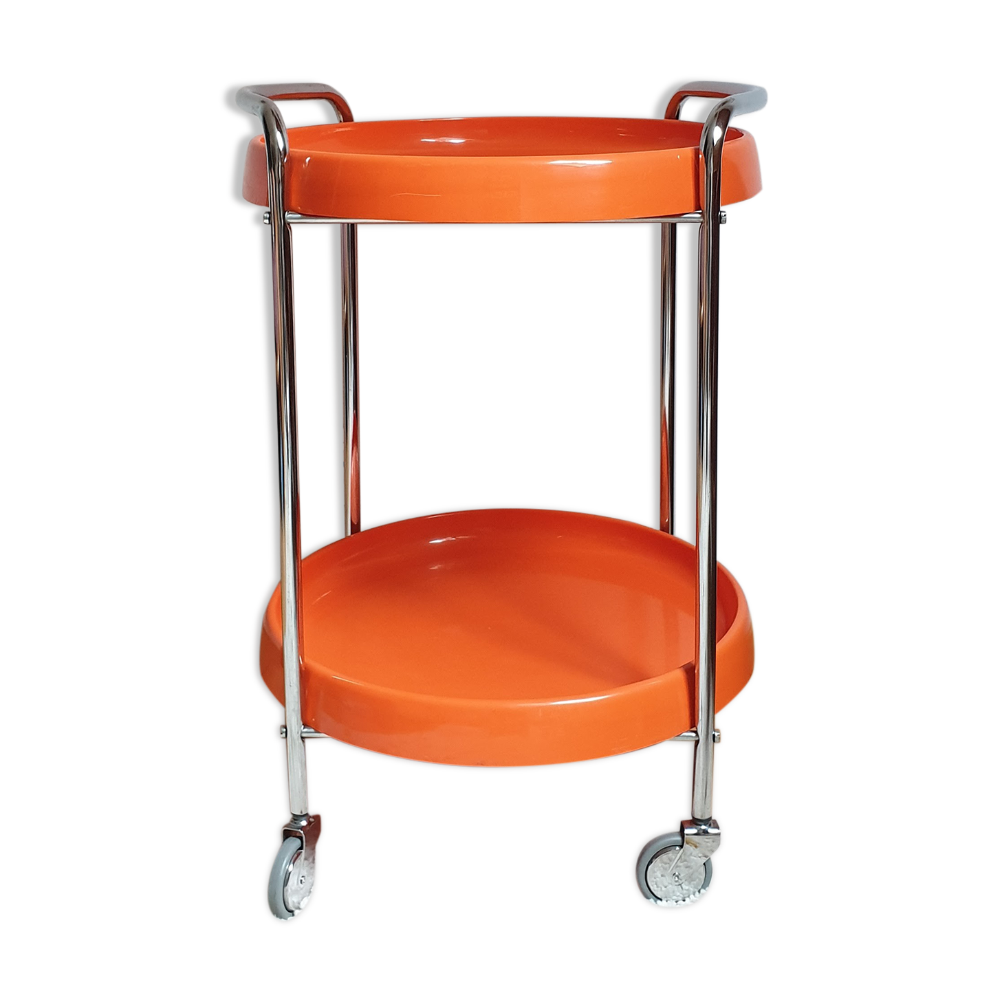 Vintage orange service