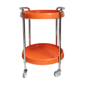 Desserte vintage orange
