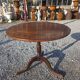 Mahogany pedestal table