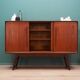 Buffet haut en teck, design danois, années 1960