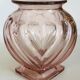 Art Deco glass vase Rosaline by Rudolf Schrötter for Inwald