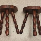 Tabourets en bois