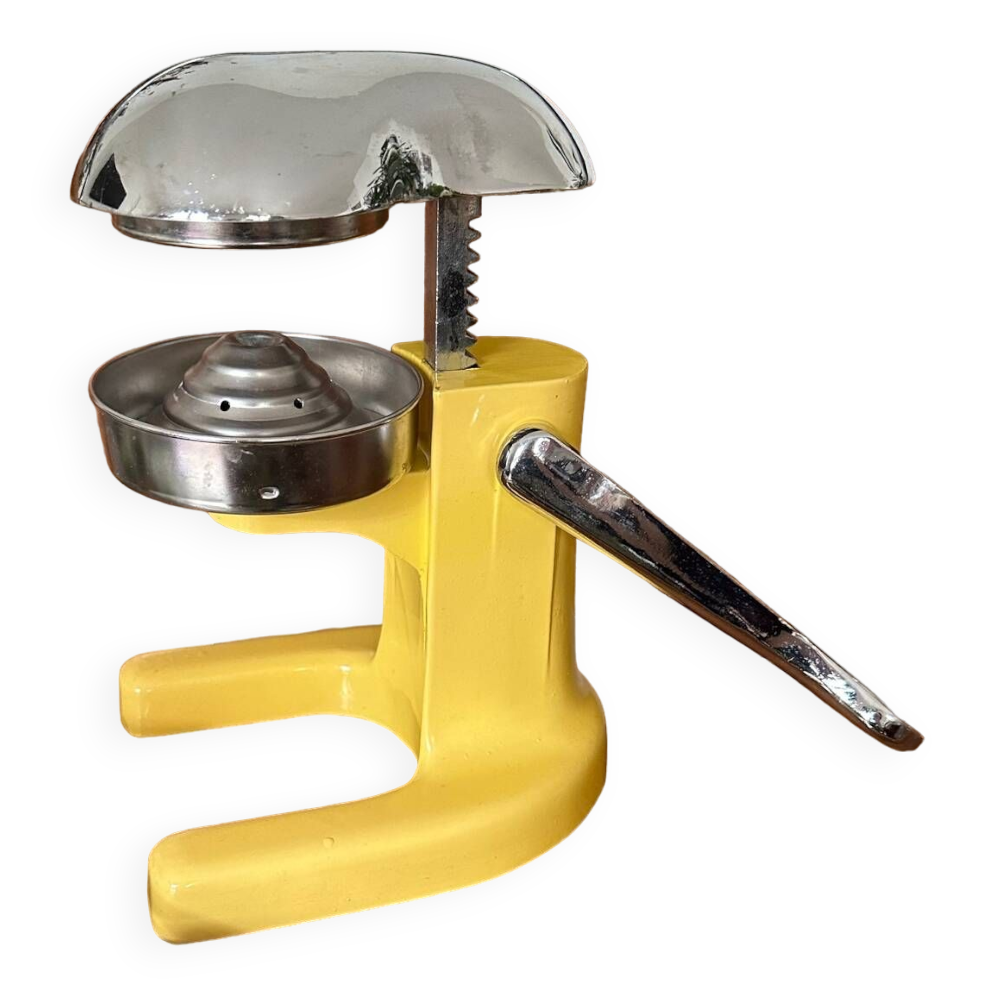 Vintage manual citrus press
