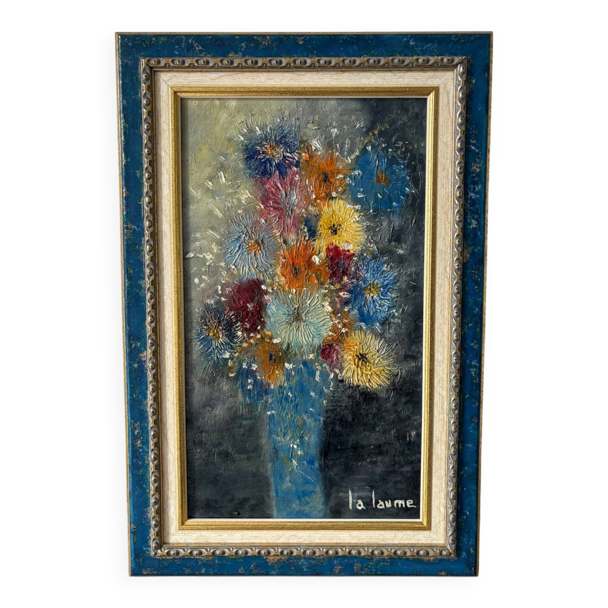 Signed bouquet of flowers