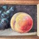 Still Life with Peaches and Black Grapes
