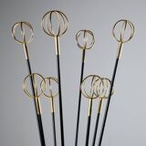 Astrolabe coat rack attributed to Roger Feraud