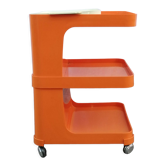 Flair style plastic service for Prisunic vintage 1970