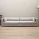 Grey sofa, Scandinavian design, 00s
