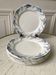 set of 6 dessert plates in K&G Lunéville Ironstone, "Angèle" model, late 19th century
