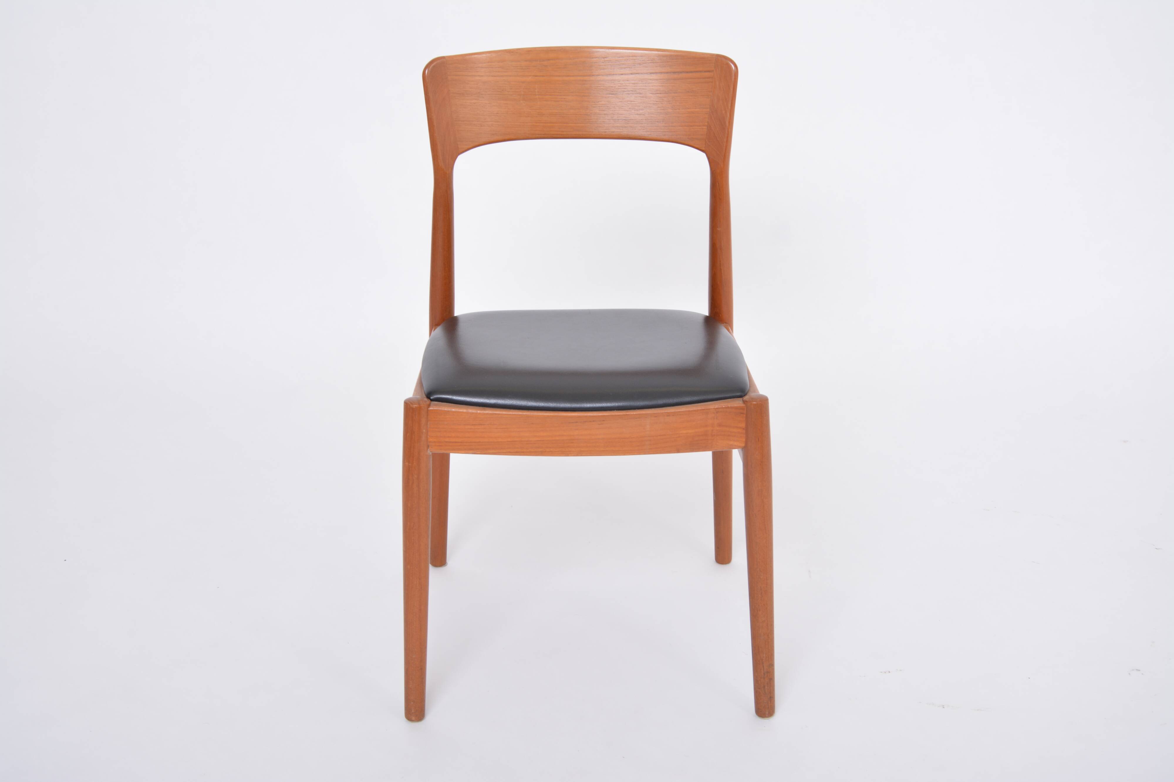 Single Danish Midcentury Modern Teak Chair