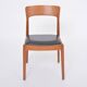 Single Danish Midcentury Modern Teak Chair