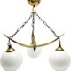 Mid-century style chandelier, Poland, 1970s
