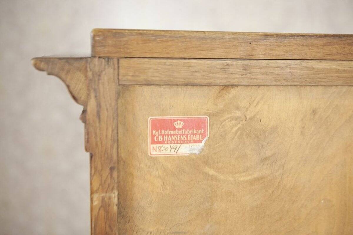 Rustic Oak Cabinet, Late 19th Century