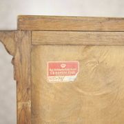 Rustic Oak Cabinet, Late 19th Century