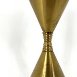 Mid century brass table lamp model Clessidra by Angelo Lelli for Arredoluce