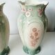 Pair of Art Nouveau vases by Gustave de Bruyn, circa 1900