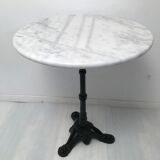 Table bistrot ronde vintage