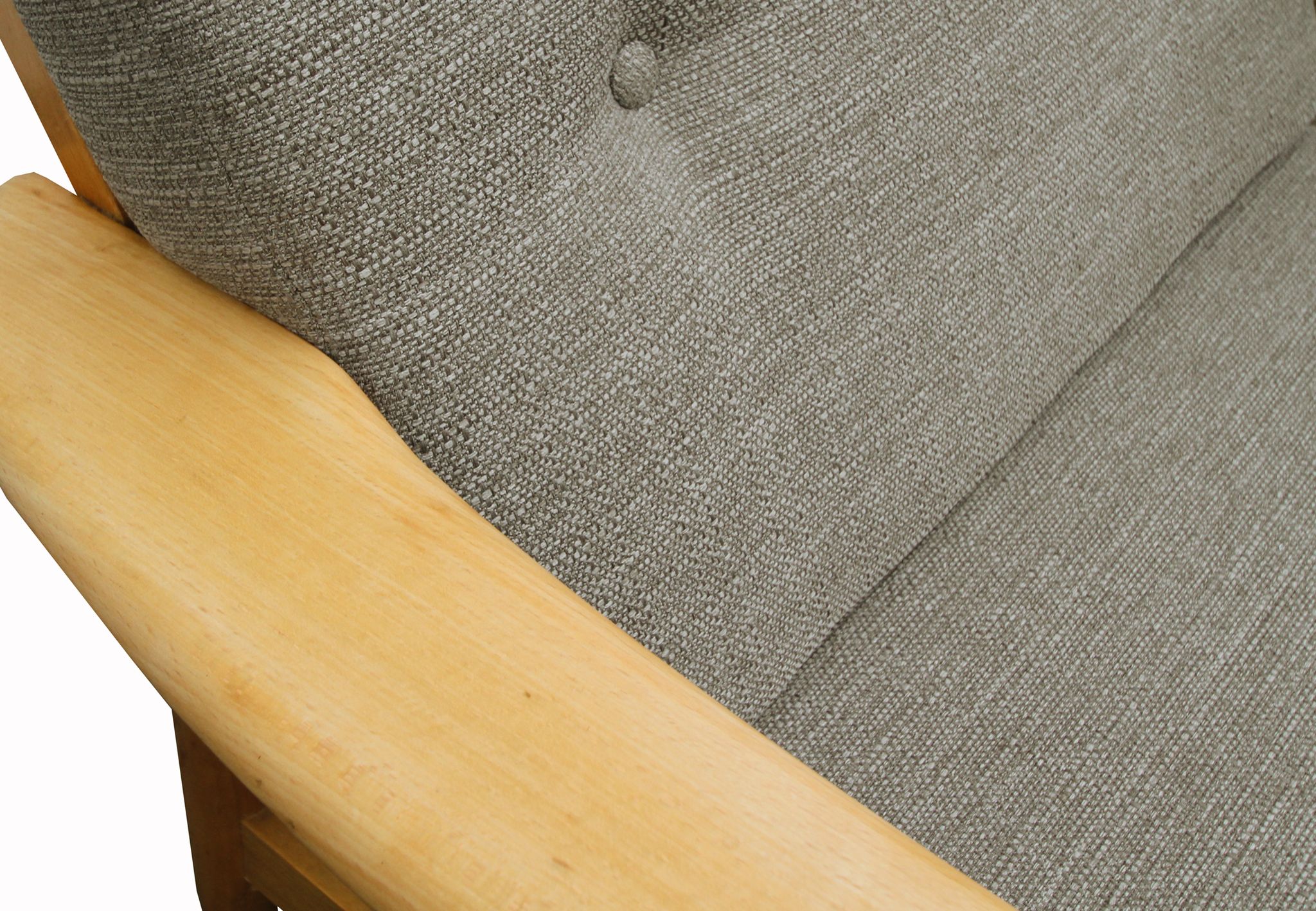 Fauteuil des années 60 en gris