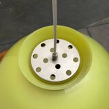 Suspended lamp model KD6 space age from the mid-century by Achille and Pier Giacomo Castiglioni for Kartell, 1960s.